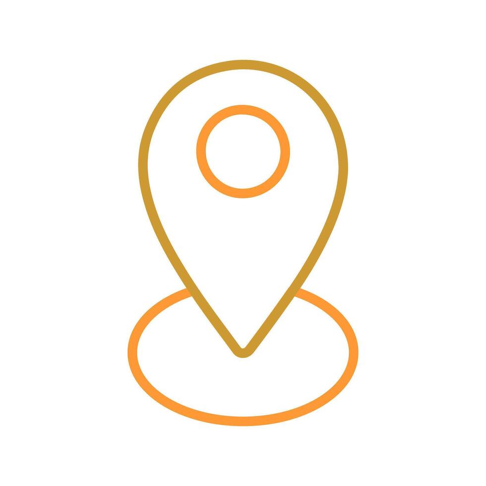 Geotargeting Icon Design vector