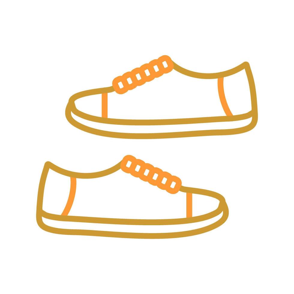 Toddler Shoes Icon Design vector