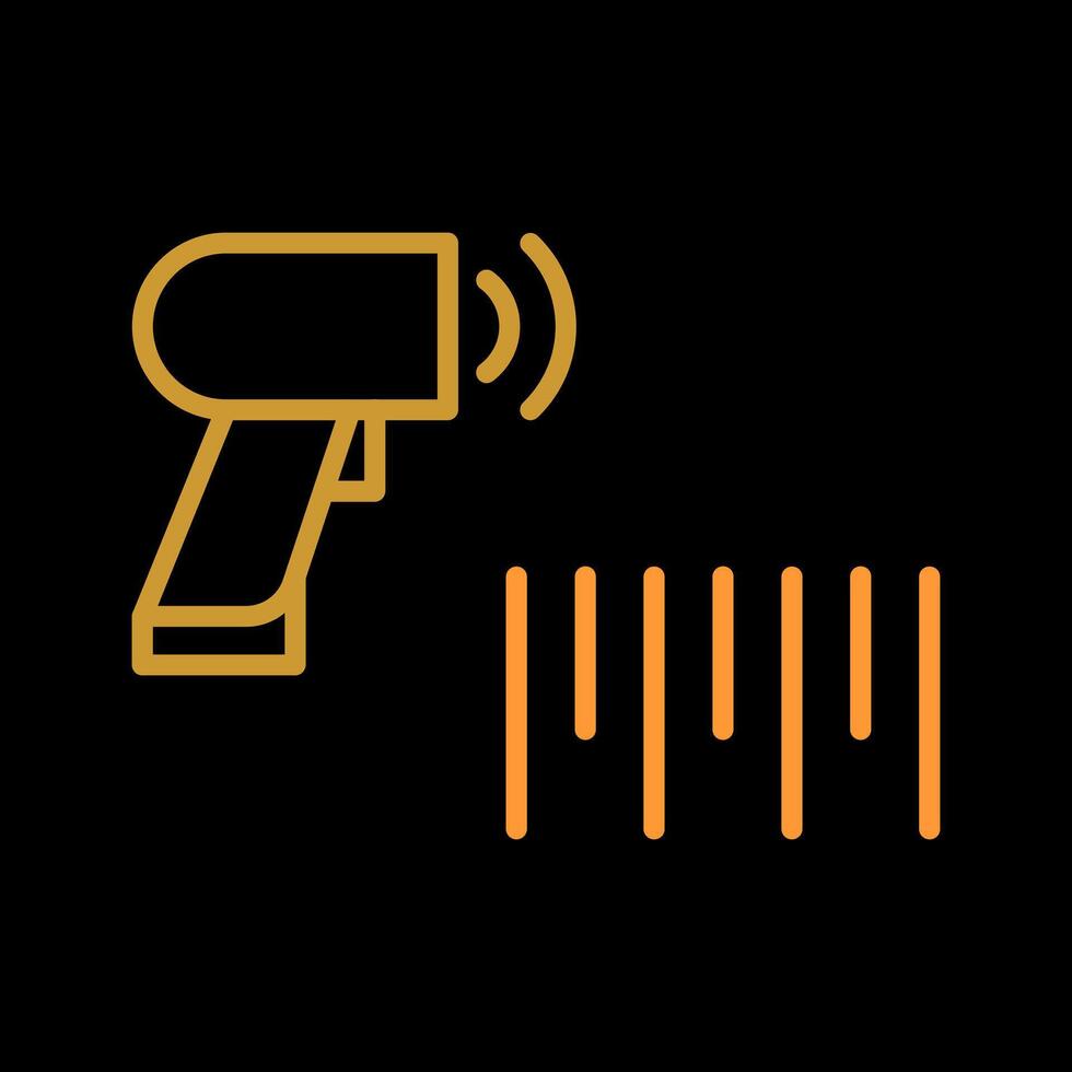 Barcode Scanner Icon Design vector