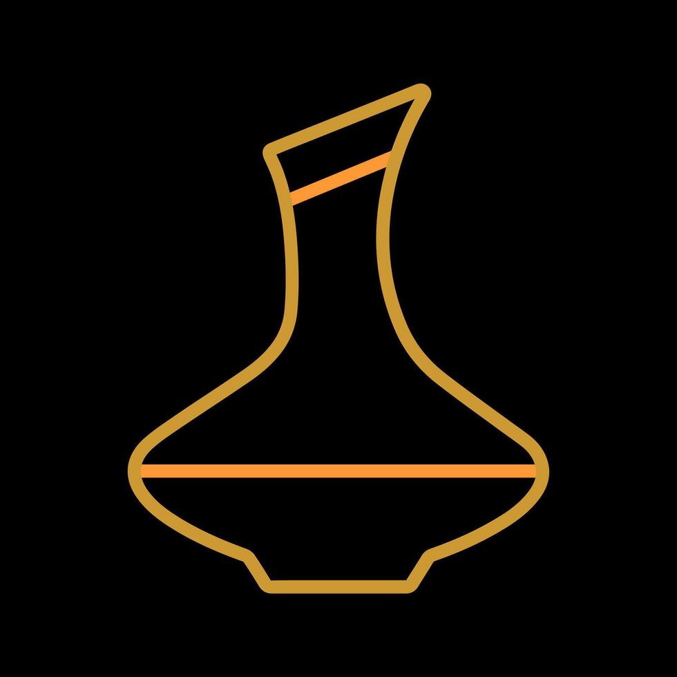 Wine Decanter Icon Design vector