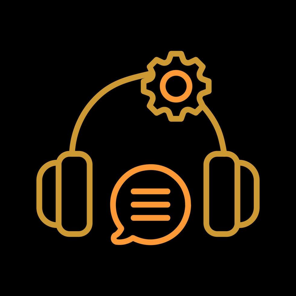 Technical Support Icon Design vector