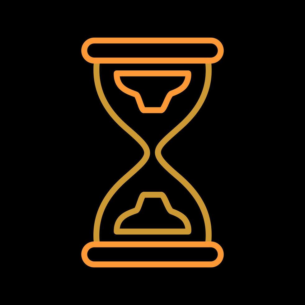 Sand Timer Icon Design vector