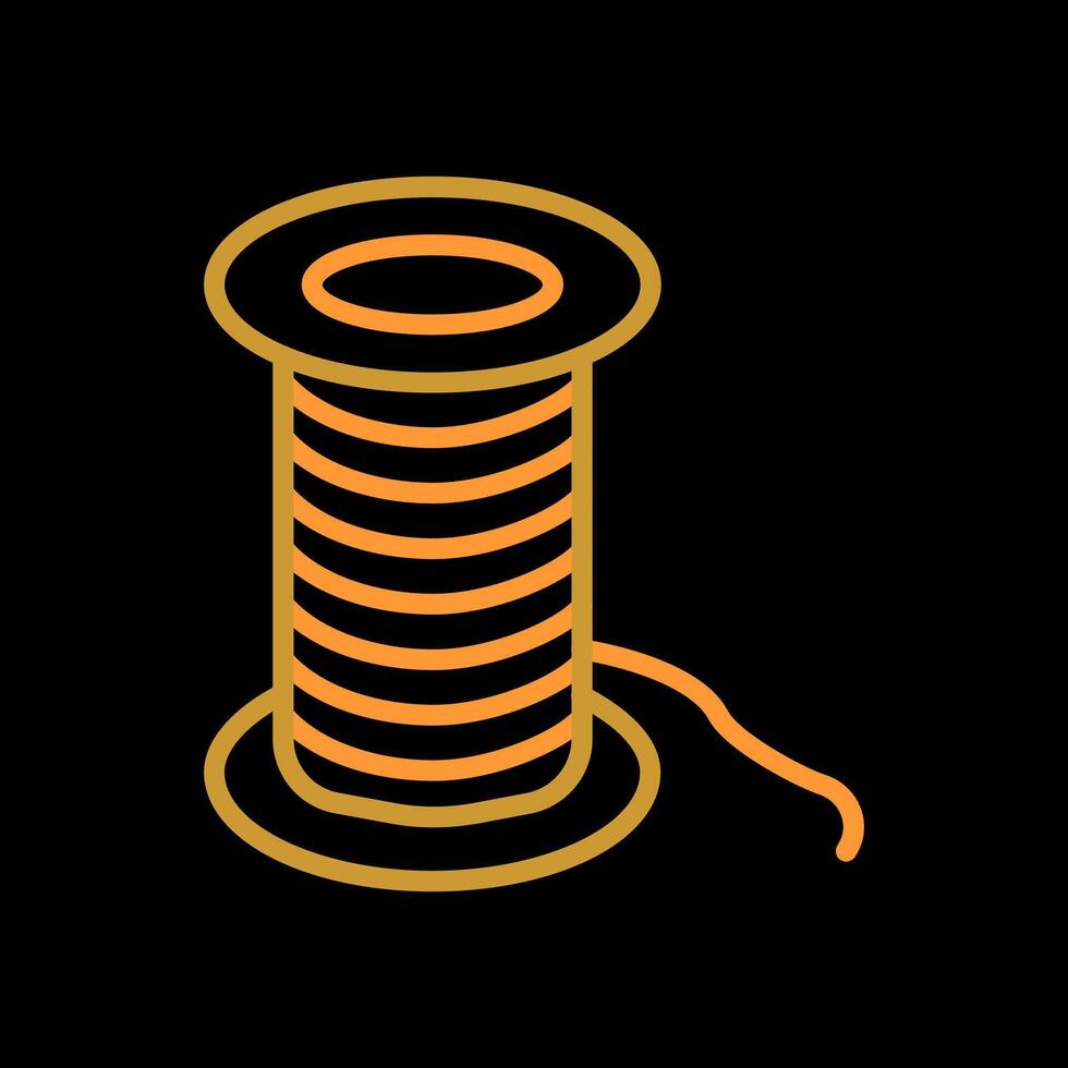 Thread Icon Design vector