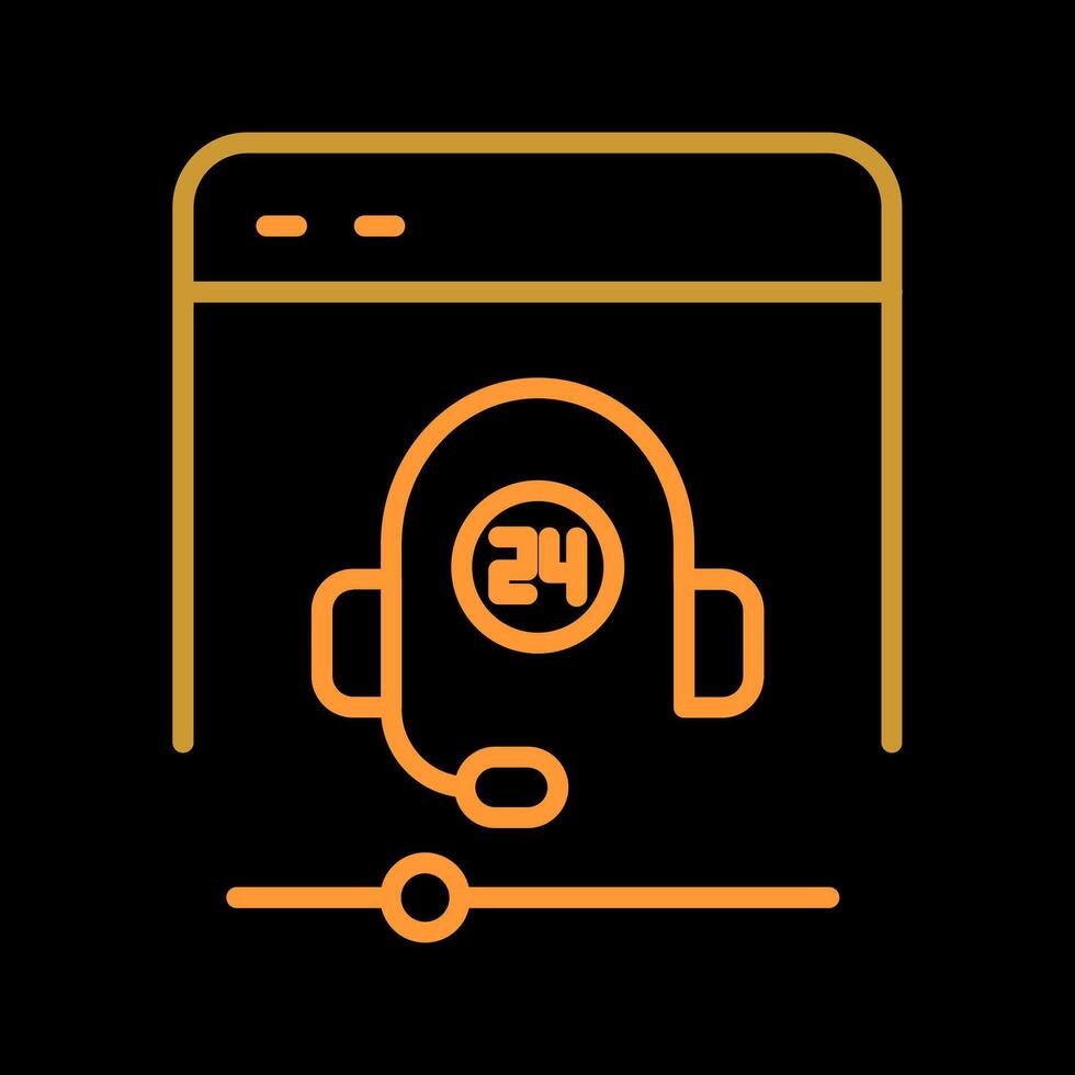 Support Forum Icon Design vector