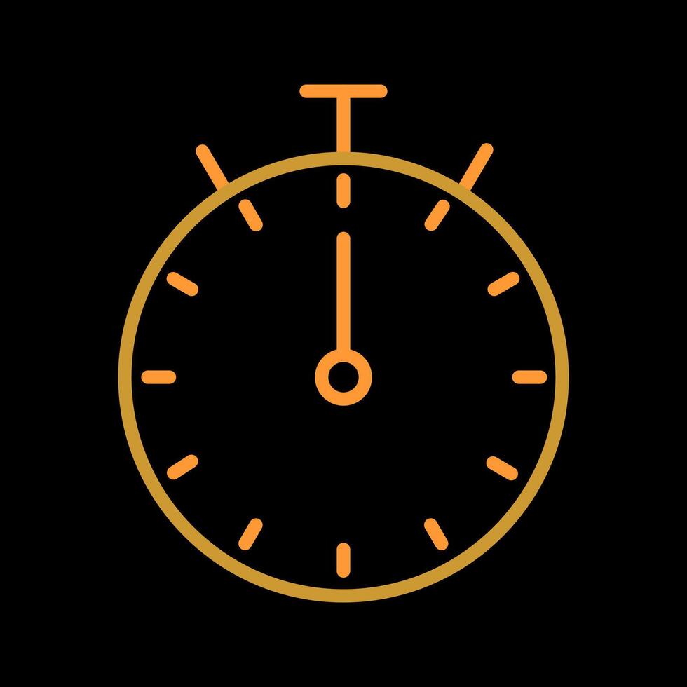 Timer Icon Design vector