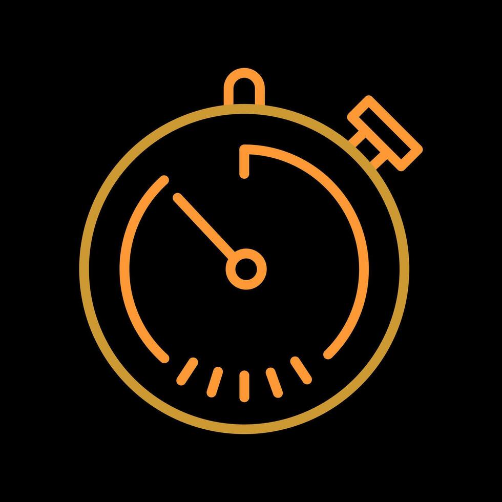 Stopwatch Icon Design vector