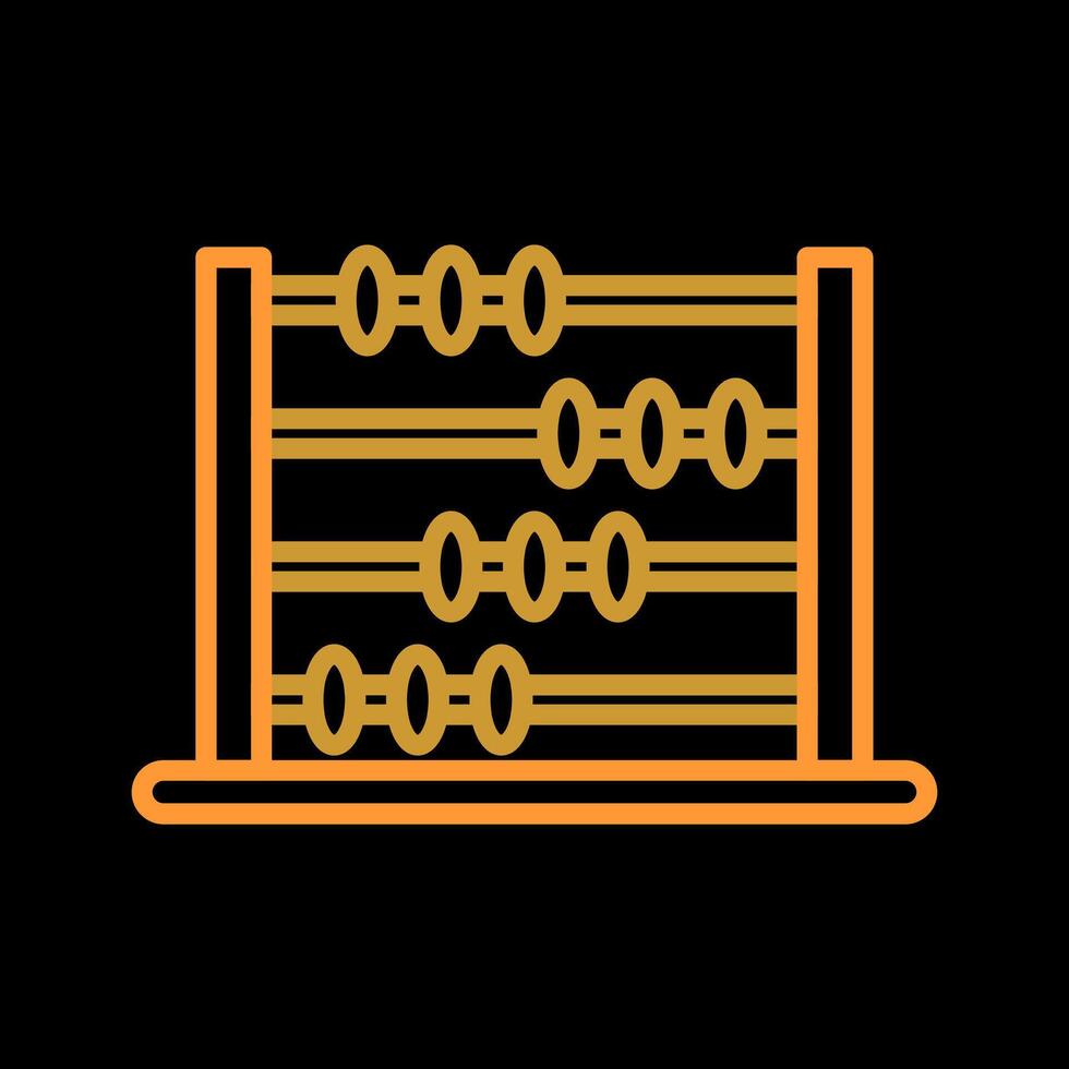 Abacus Icon Design vector