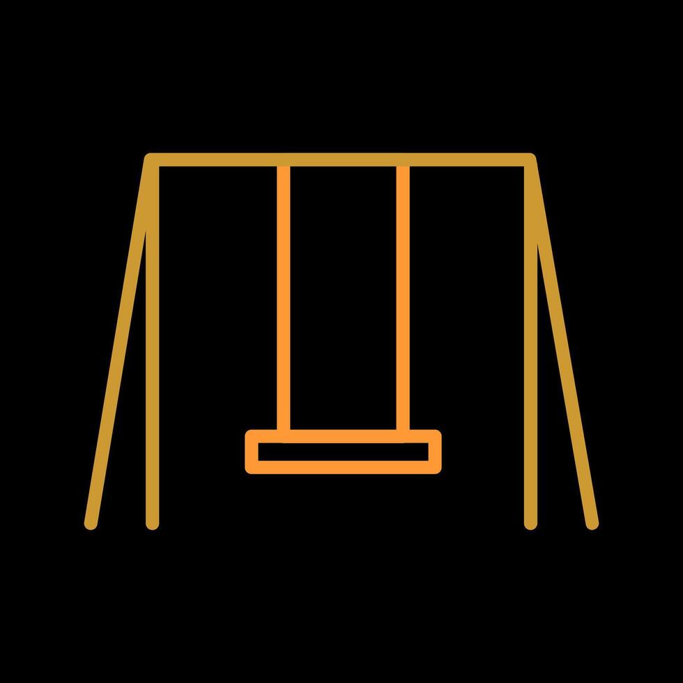 Swing Time Icon Design vector