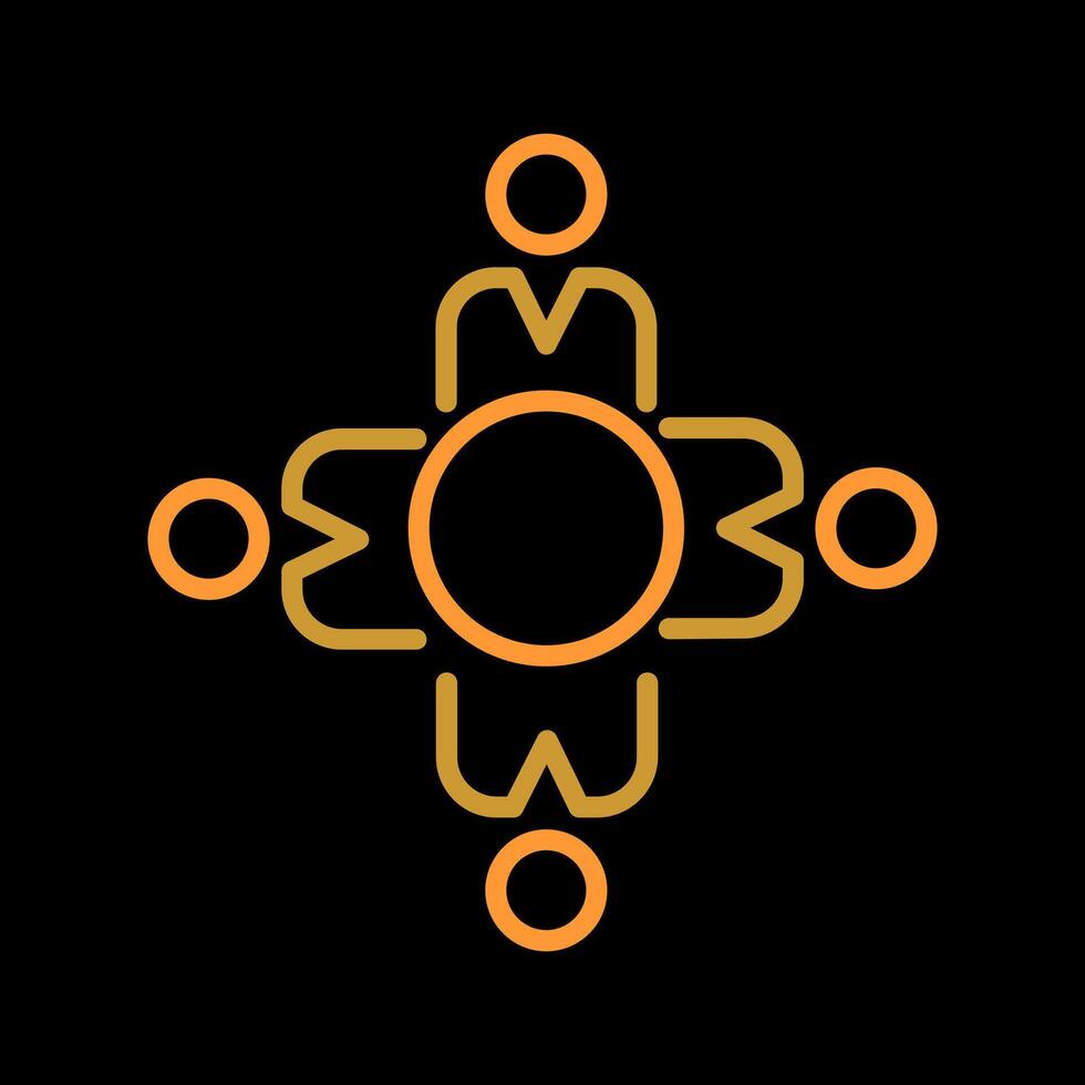 Work Culture Icon Design vector
