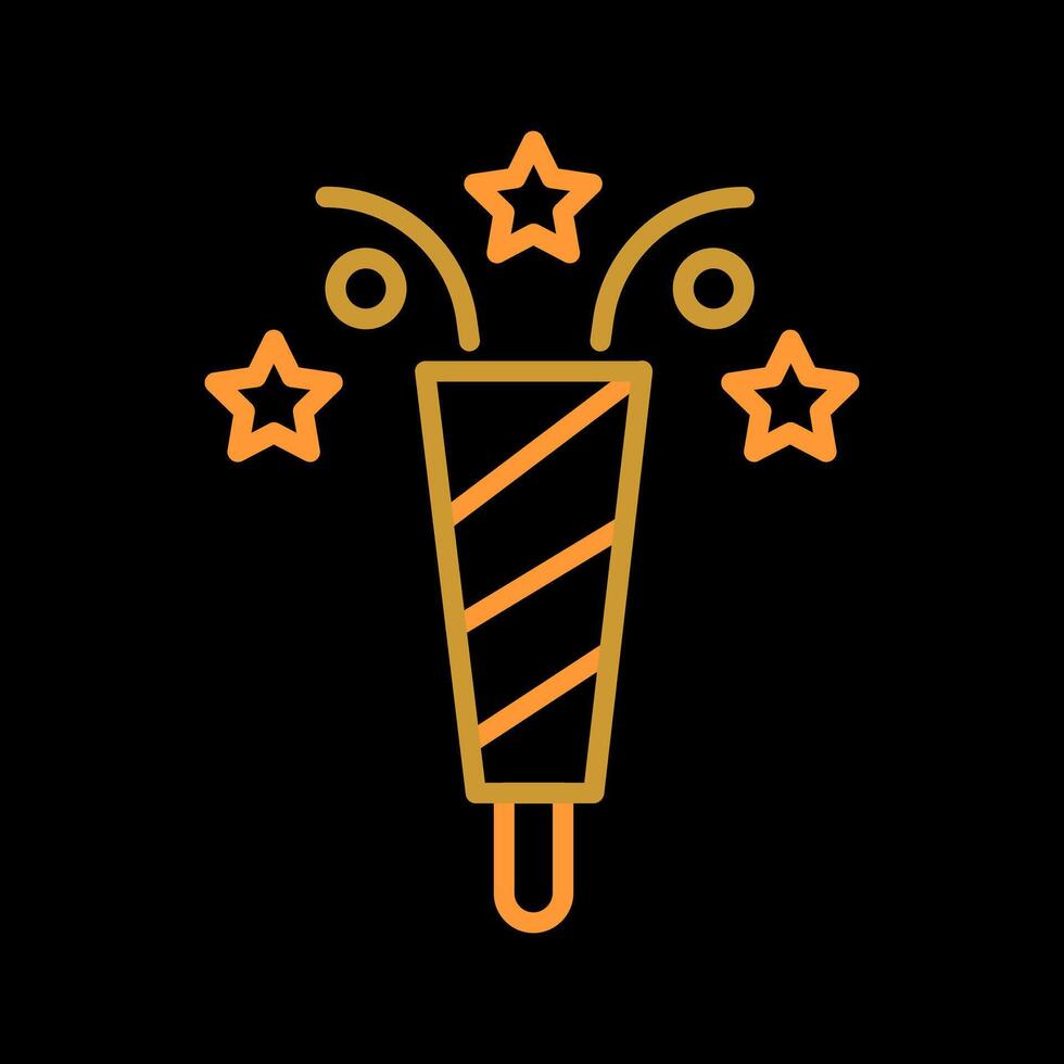 Popper Icon Design vector