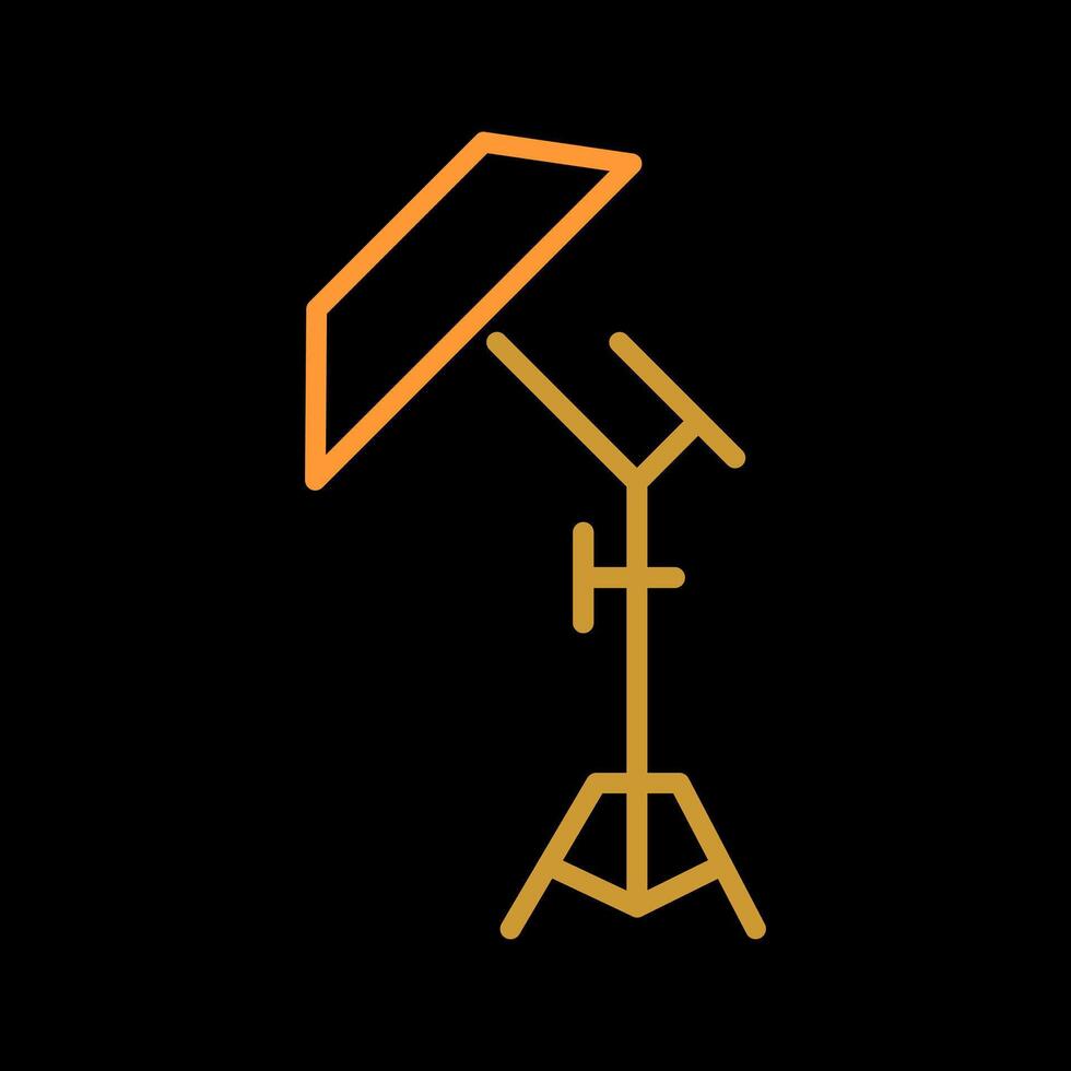 Photography Reflectors Icon Design vector