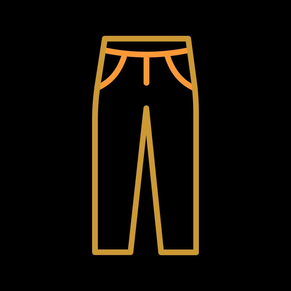 Pants Icon Design vector
