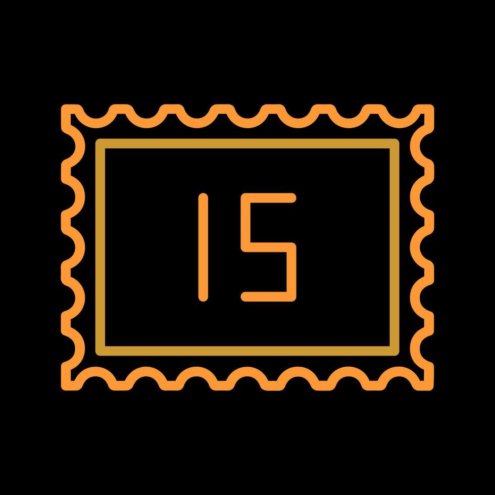Postage Due Icon Design vector