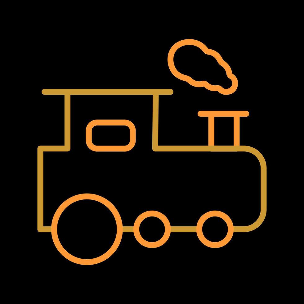 Train Icon Design vector