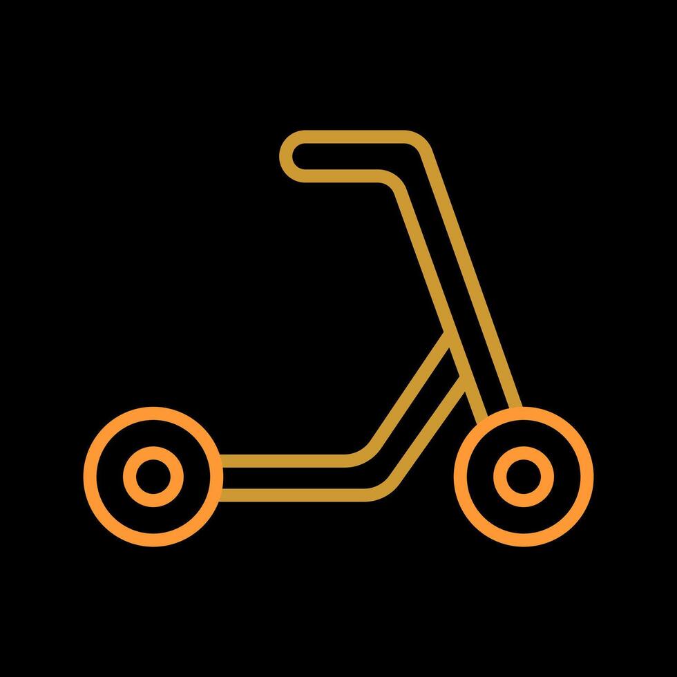 Kick Scooter Icon Design vector