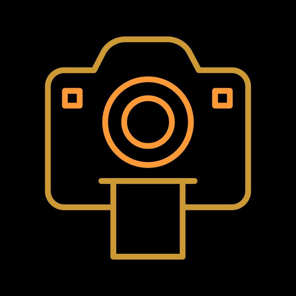 Polaroid Photos Icon Design vector