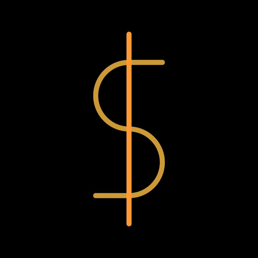 Dollar Icon Design vector