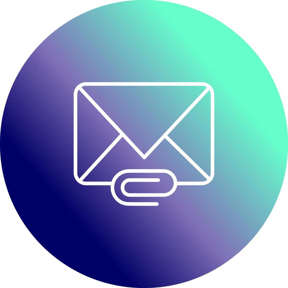 Attachments Icon Design vector