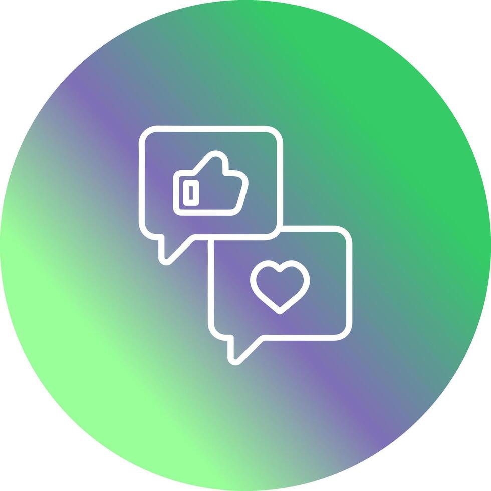 User Feedback Icon Design vector