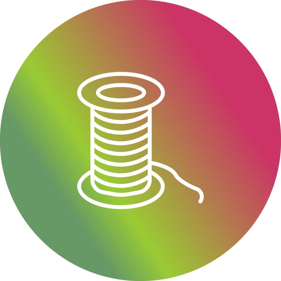 Thread Icon Design vector