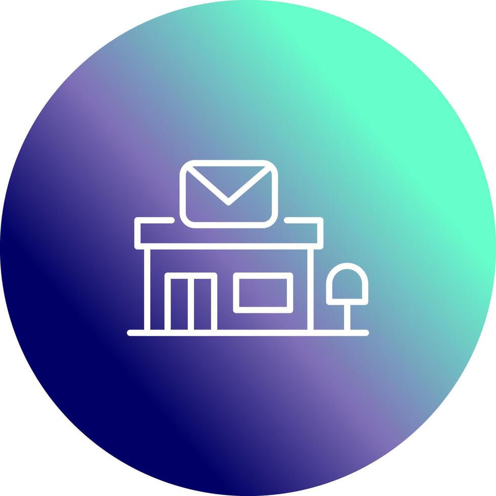 Post Office Icon Design vector