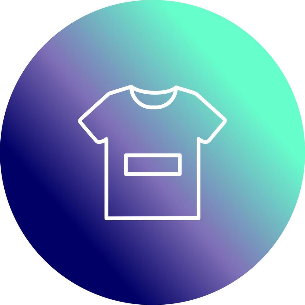 T-Shirt Icon Design vector