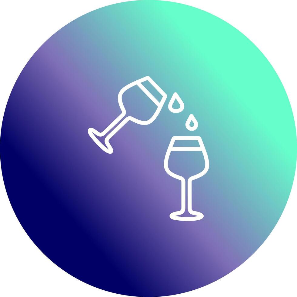 Wine Sip Icon Design vector
