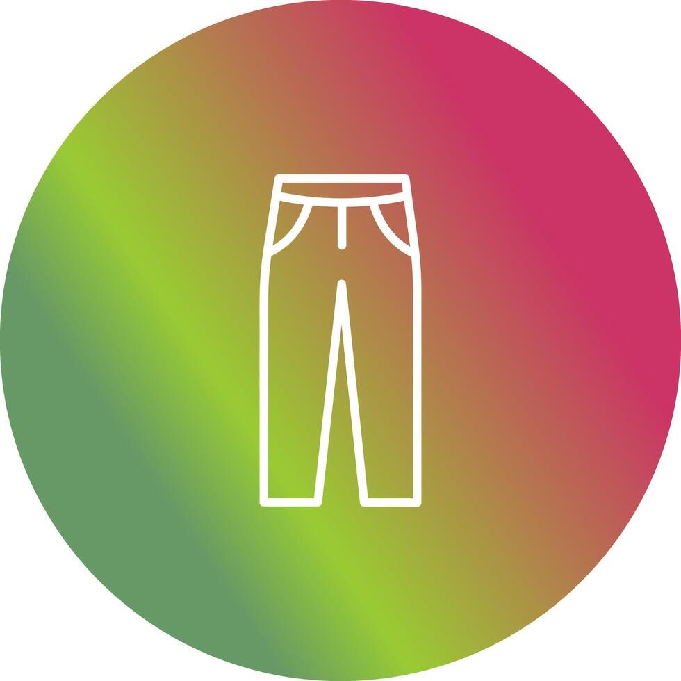 Pants Icon Design vector