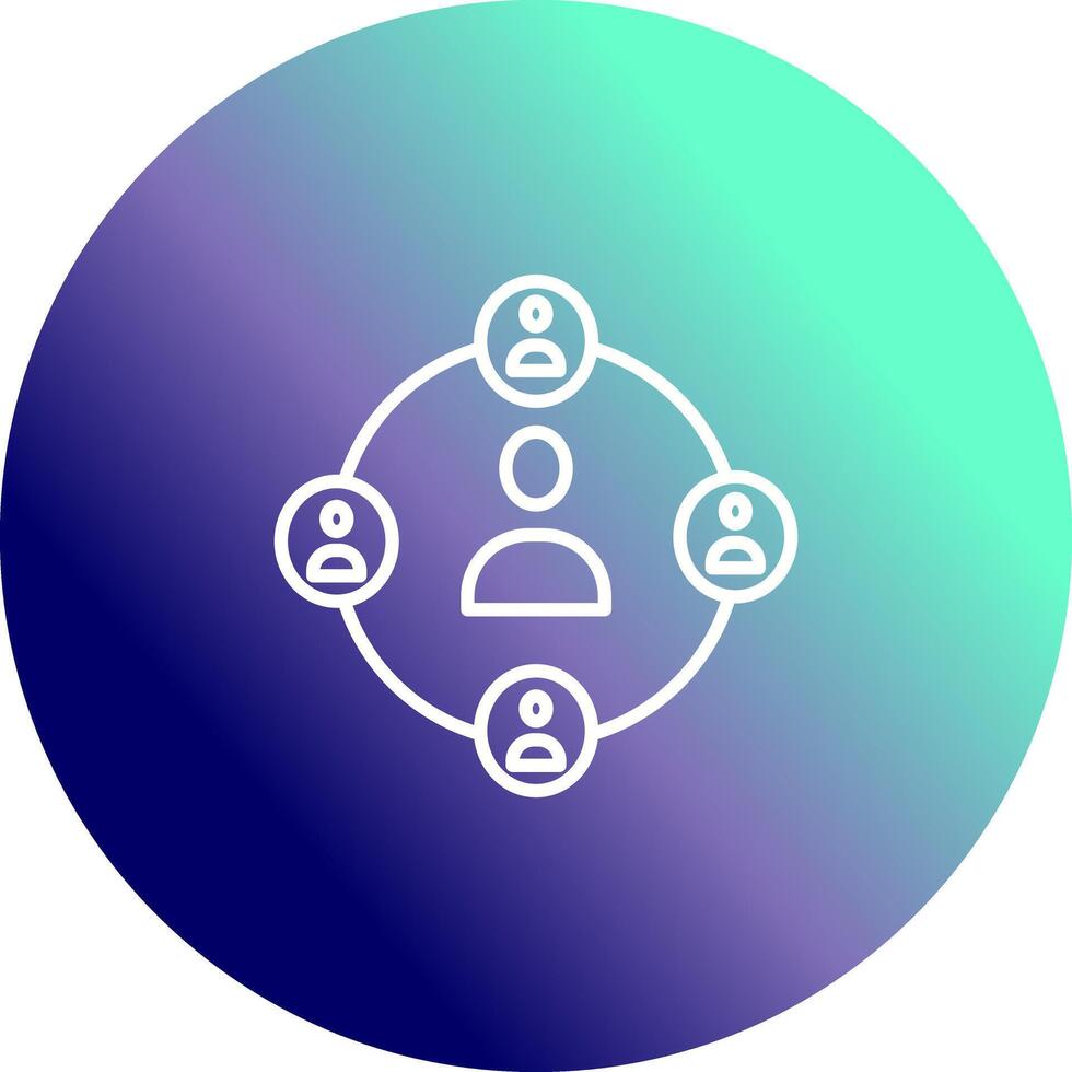 Networking Icon Design vector