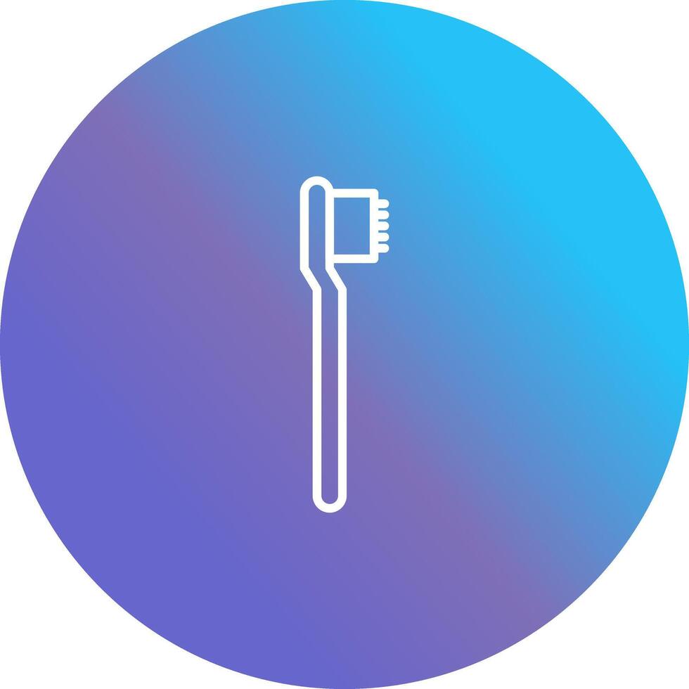 Tiny Toothbrush Icon Design vector
