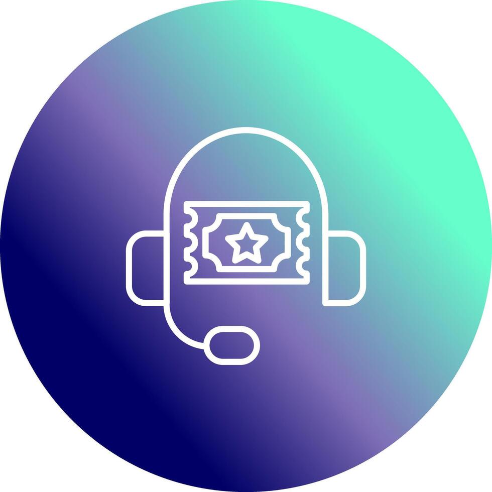 Support Ticket Icon Design vector