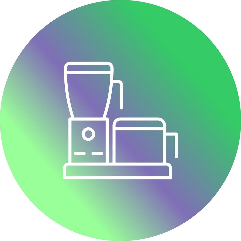 Food Processor Icon Design vector