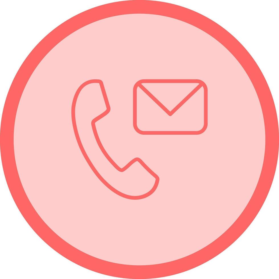 Contact Us Icon Design vector