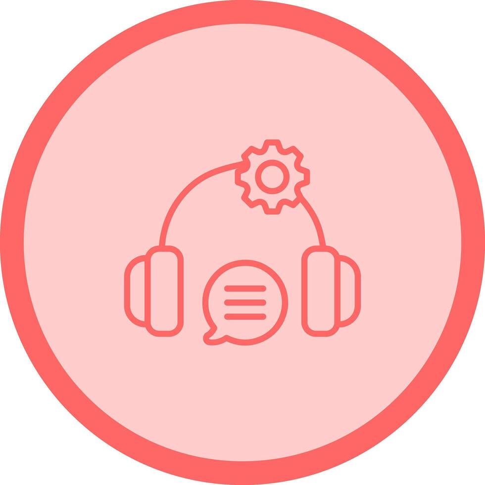 Technical Support Icon Design vector
