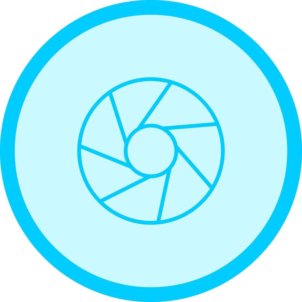 Aperture Artifacts Icon Design vector