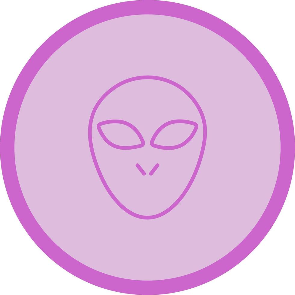 Alien Icon Design vector