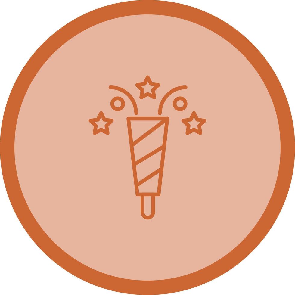 Popper Icon Design vector