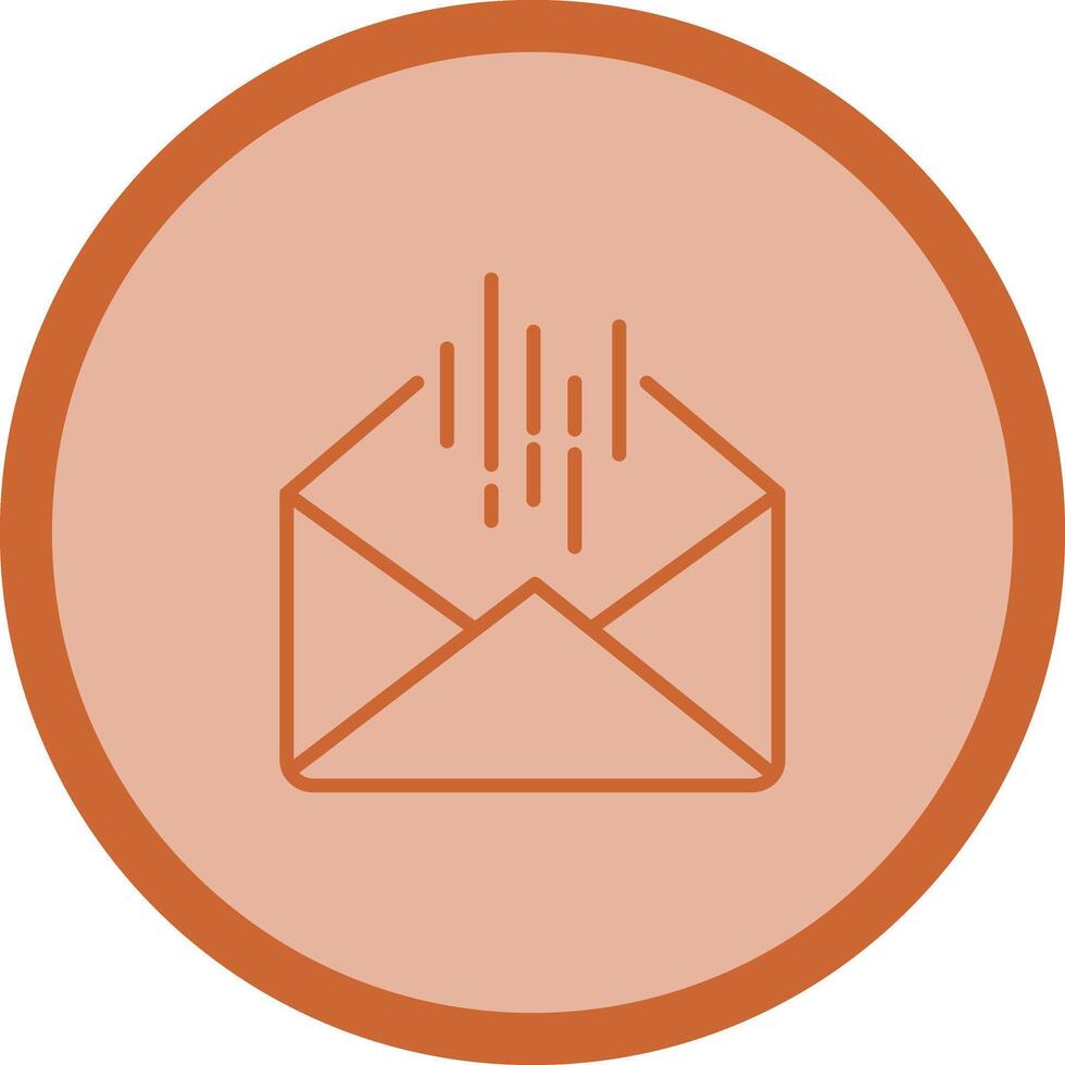 Mail Sorting Icon Design vector