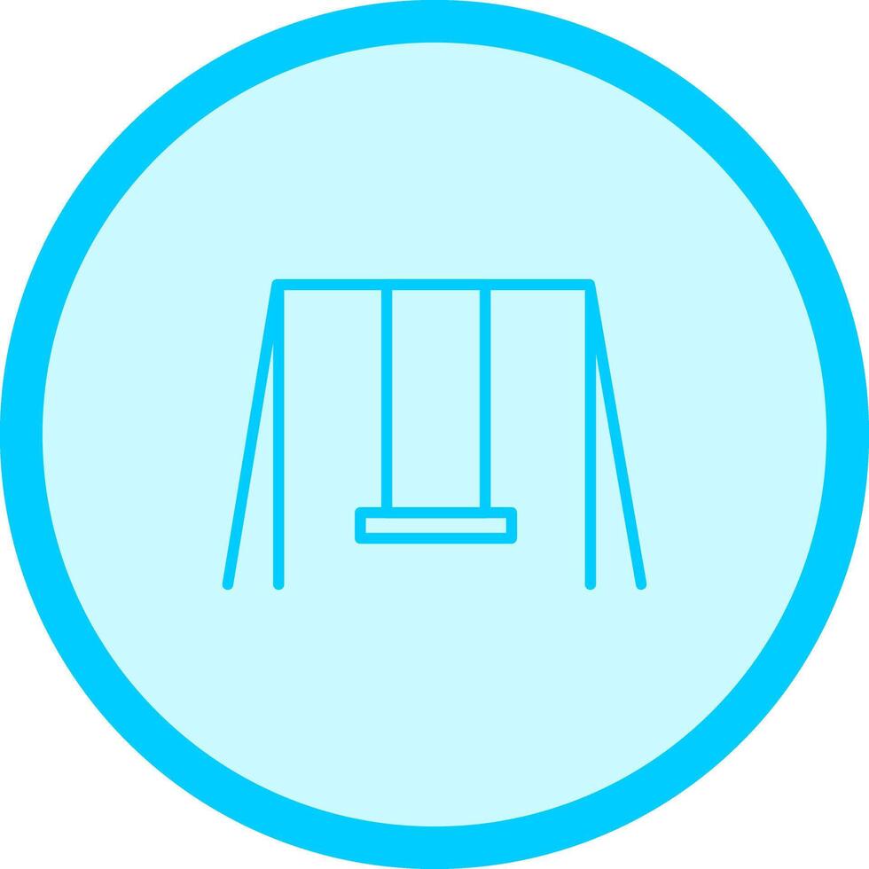 Swing Time Icon Design vector