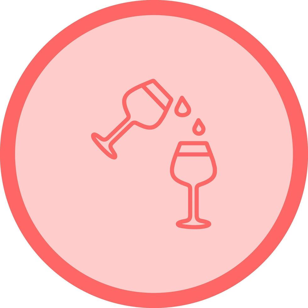 Wine Sip Icon Design vector