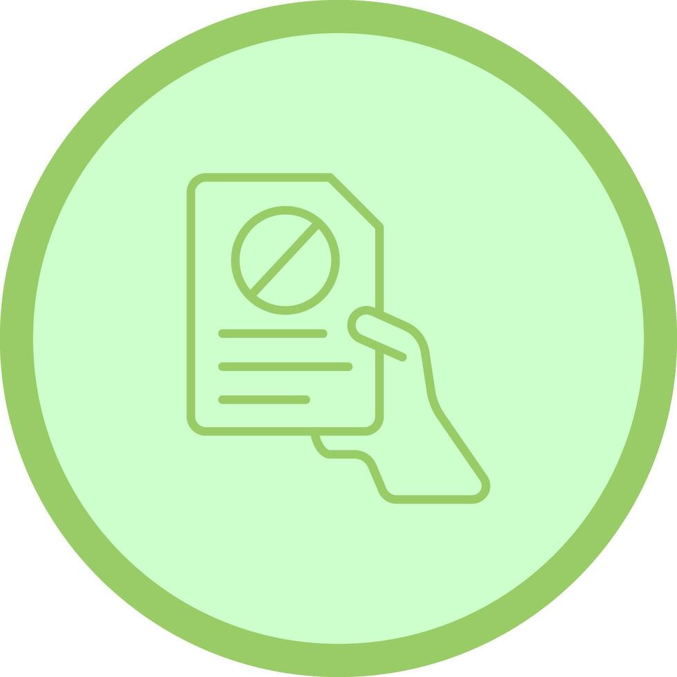 Resignation Icon Design vector
