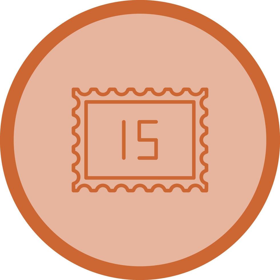 Postage Due Icon Design vector