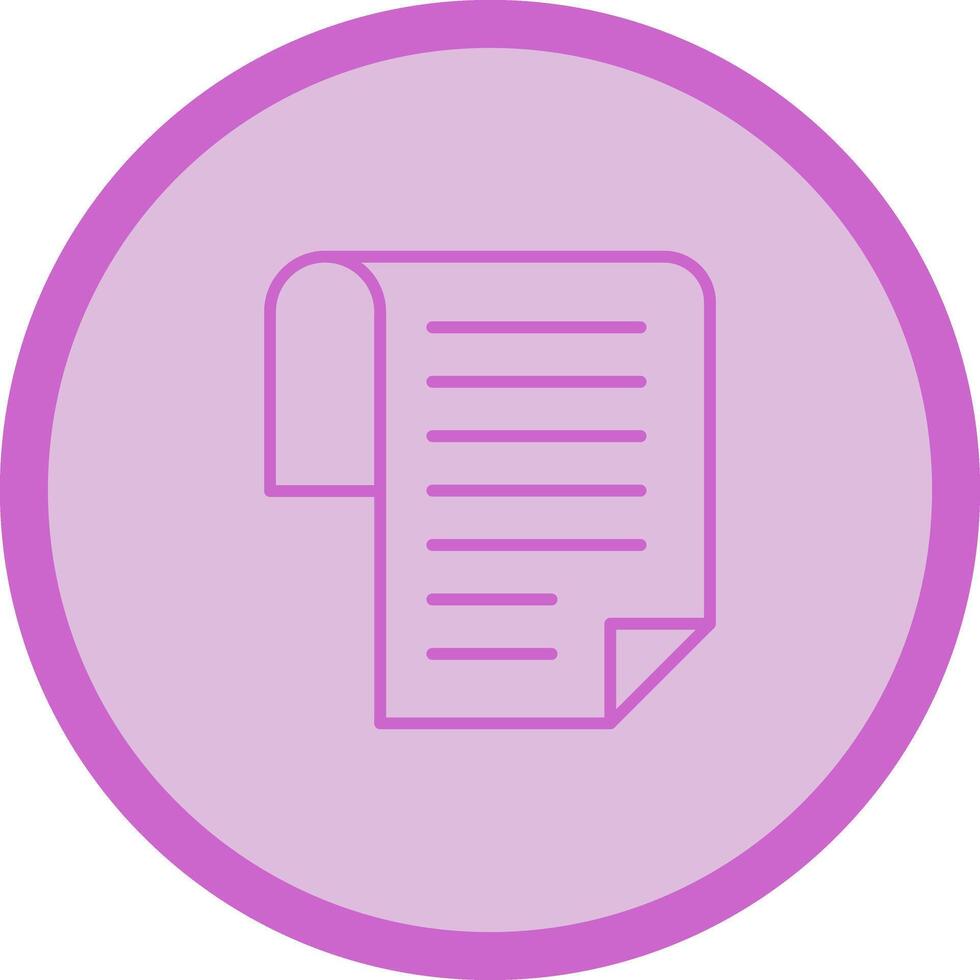 Document Icon Design vector