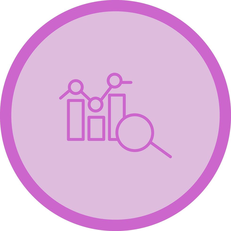 Data Analytics Icon Design vector