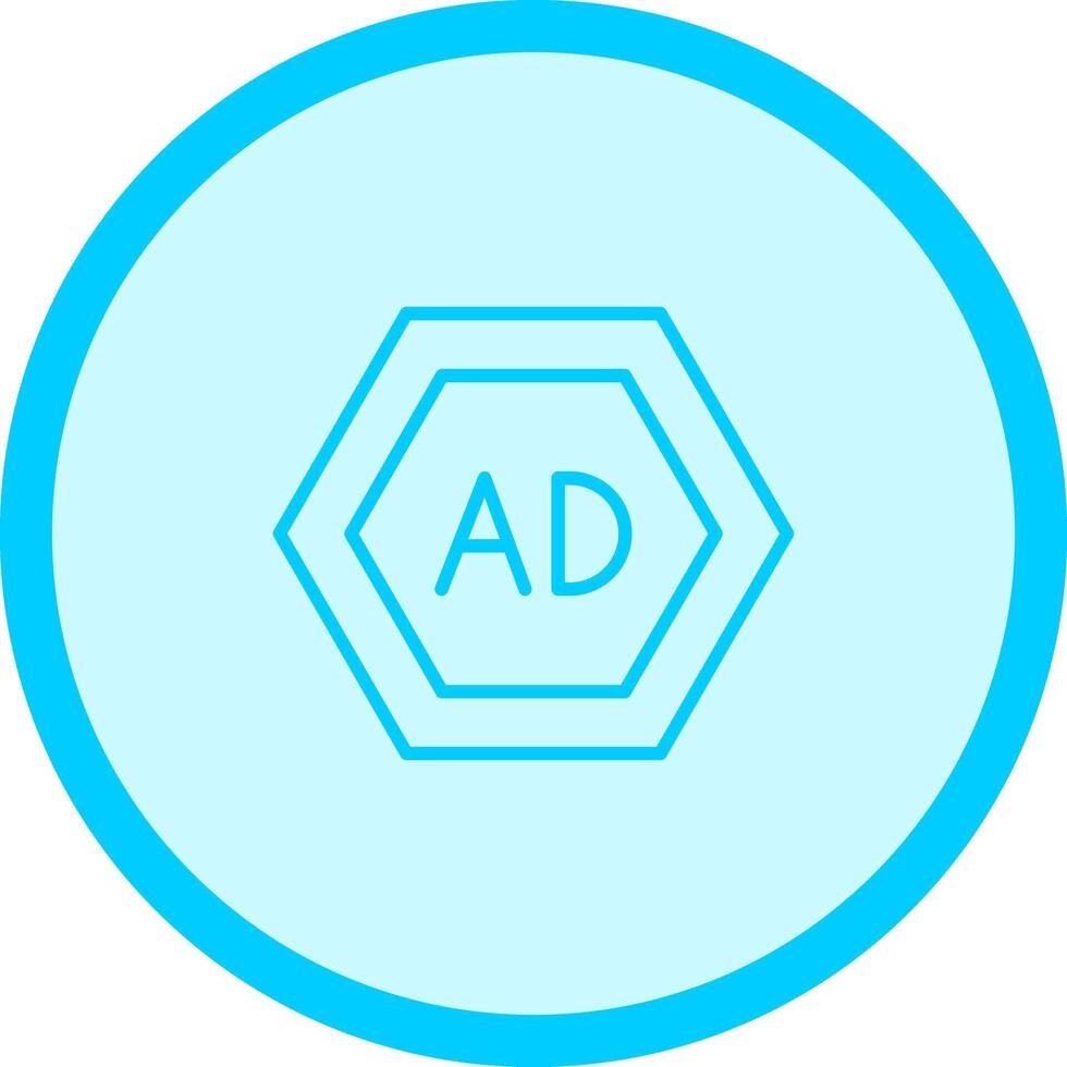 Ad Blocker Icon Design vector