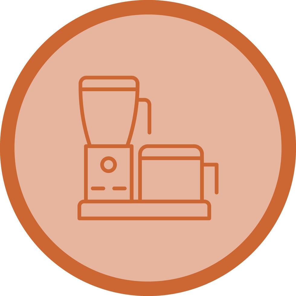 Food Processor Icon Design vector