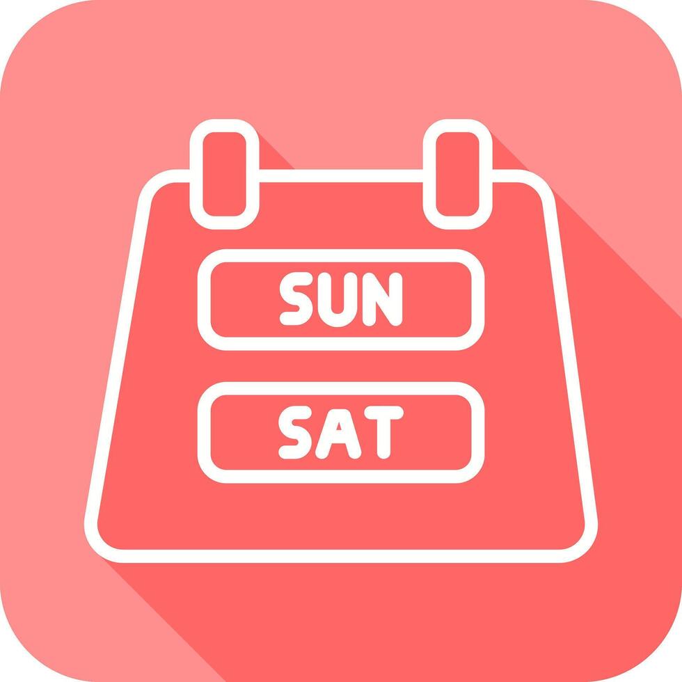 Weekend Getaway Icon Design vector