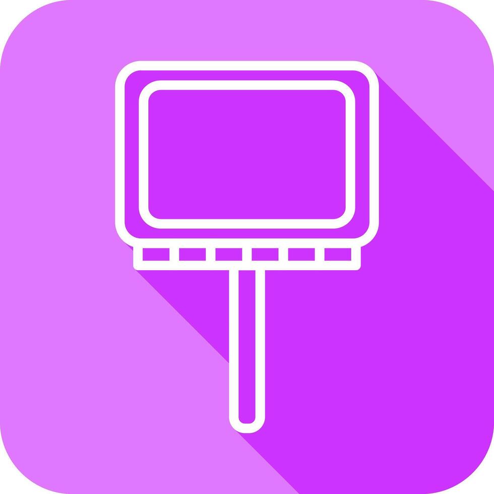 Billboard Icon Design vector