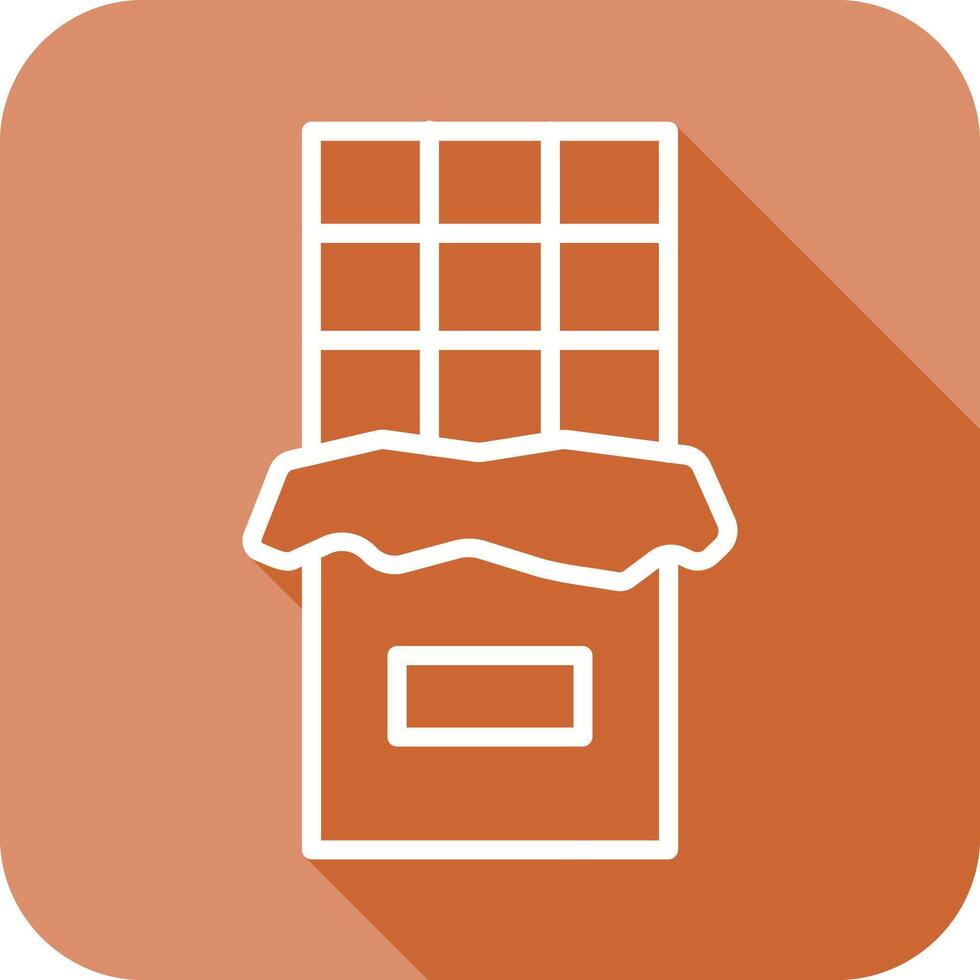 Chocolate Bar Icon Design vector