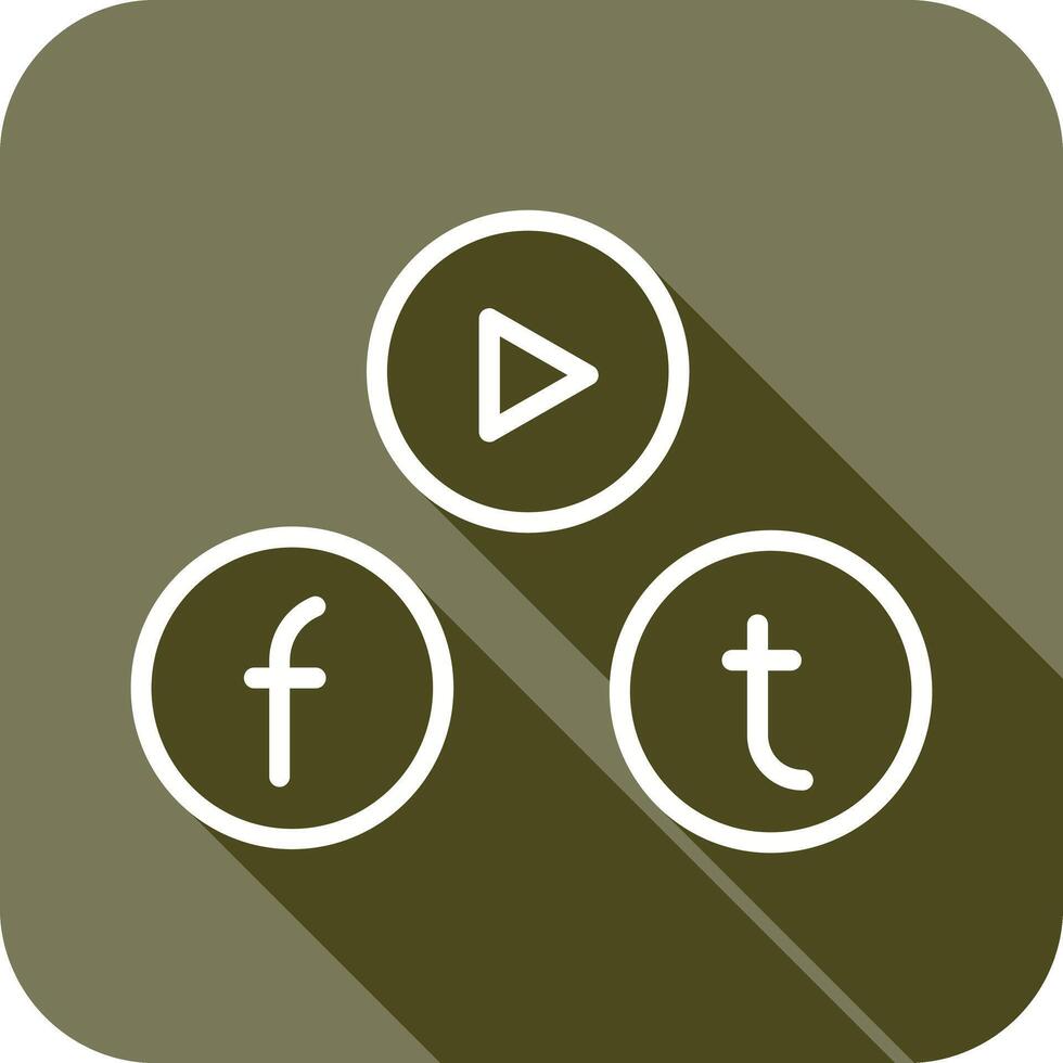 Social Media Icon Design vector